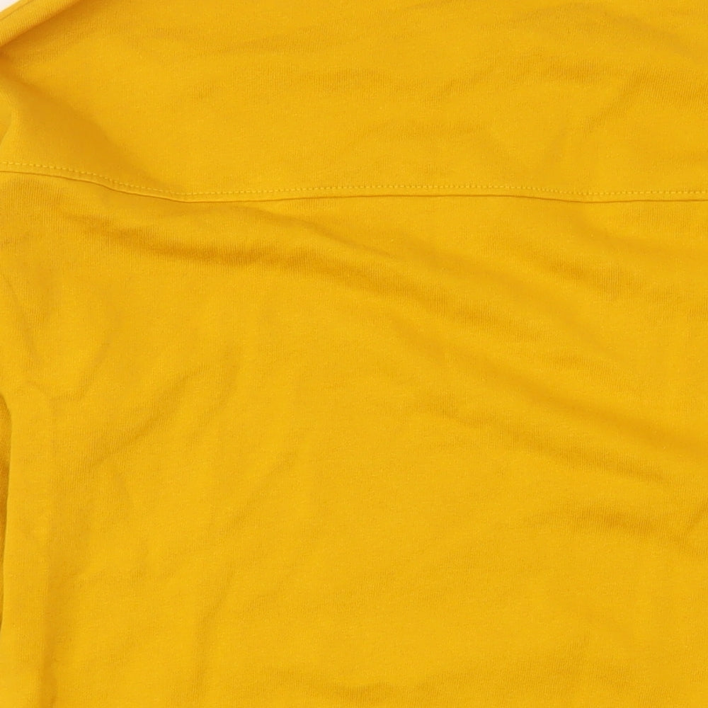 Womens UK Size M NEXT Yellow Pullover Sweatshirt