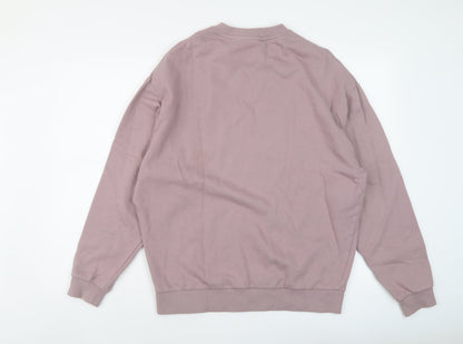 Womens UK Size S ASOS Pink Pullover Sweatshirt