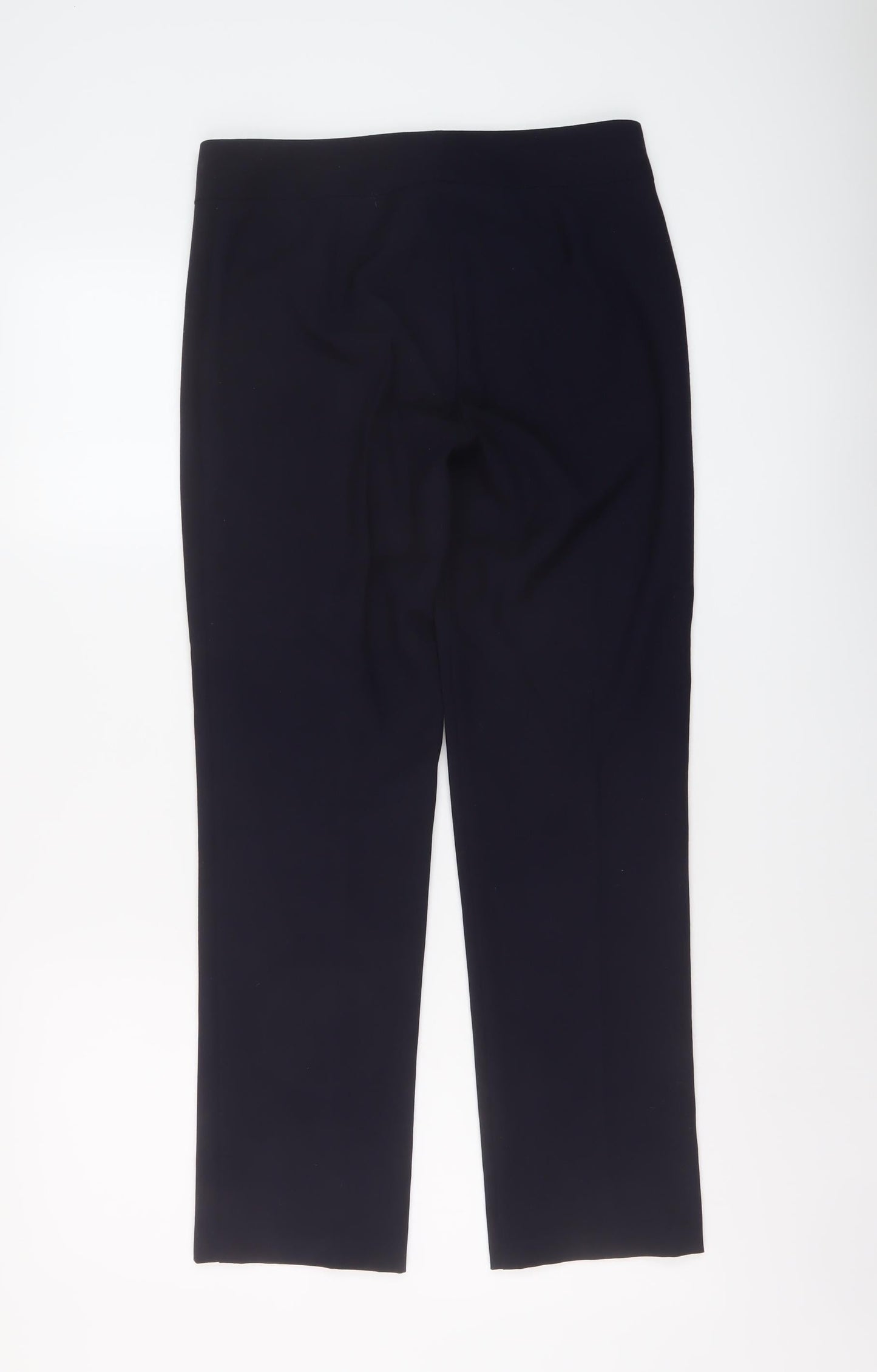 Womens UK Size 8 Marks and Spencer Regular Fit  Blue Trousers
