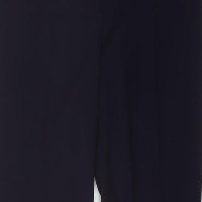 Womens UK Size 8 Marks and Spencer Regular Fit  Blue Trousers