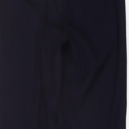 Womens UK Size 8 Marks and Spencer Regular Fit  Blue Trousers