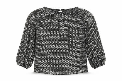 Womens UK Size 12 NEXT Black Basic Blouse