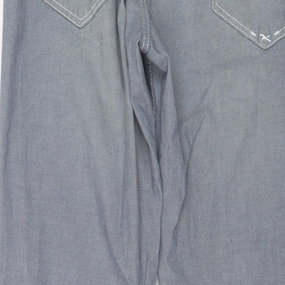 Mens UK Size 32 in BRAX Regular Fit Straight Blue Jeans
