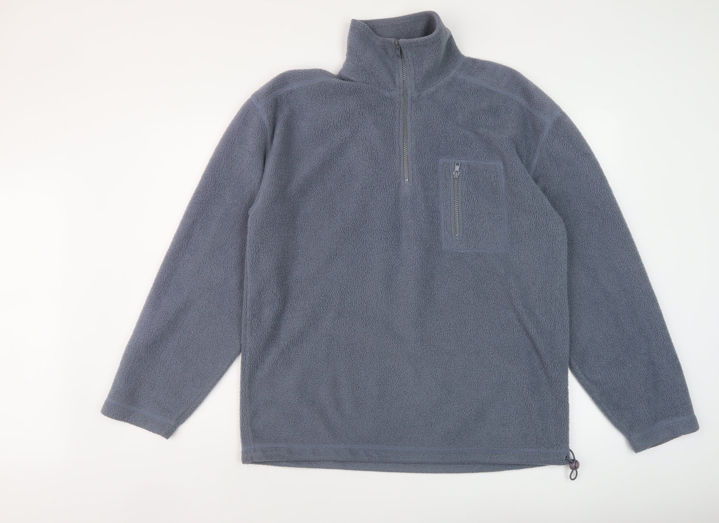 Great Plains Mens Blue Polyester Pullover Sweatshirt Size XL