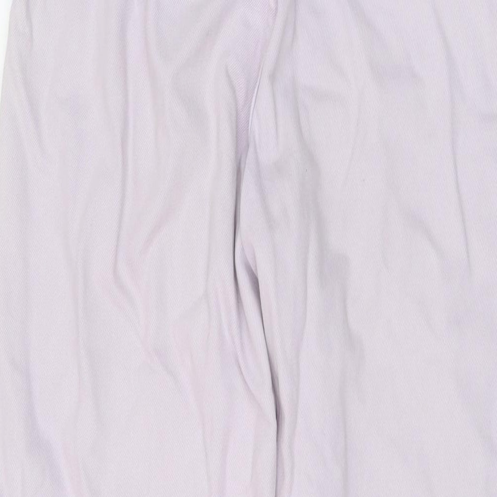 Womens UK Size 8 Weekday Regular Fit Wide-Leg Purple Jeans