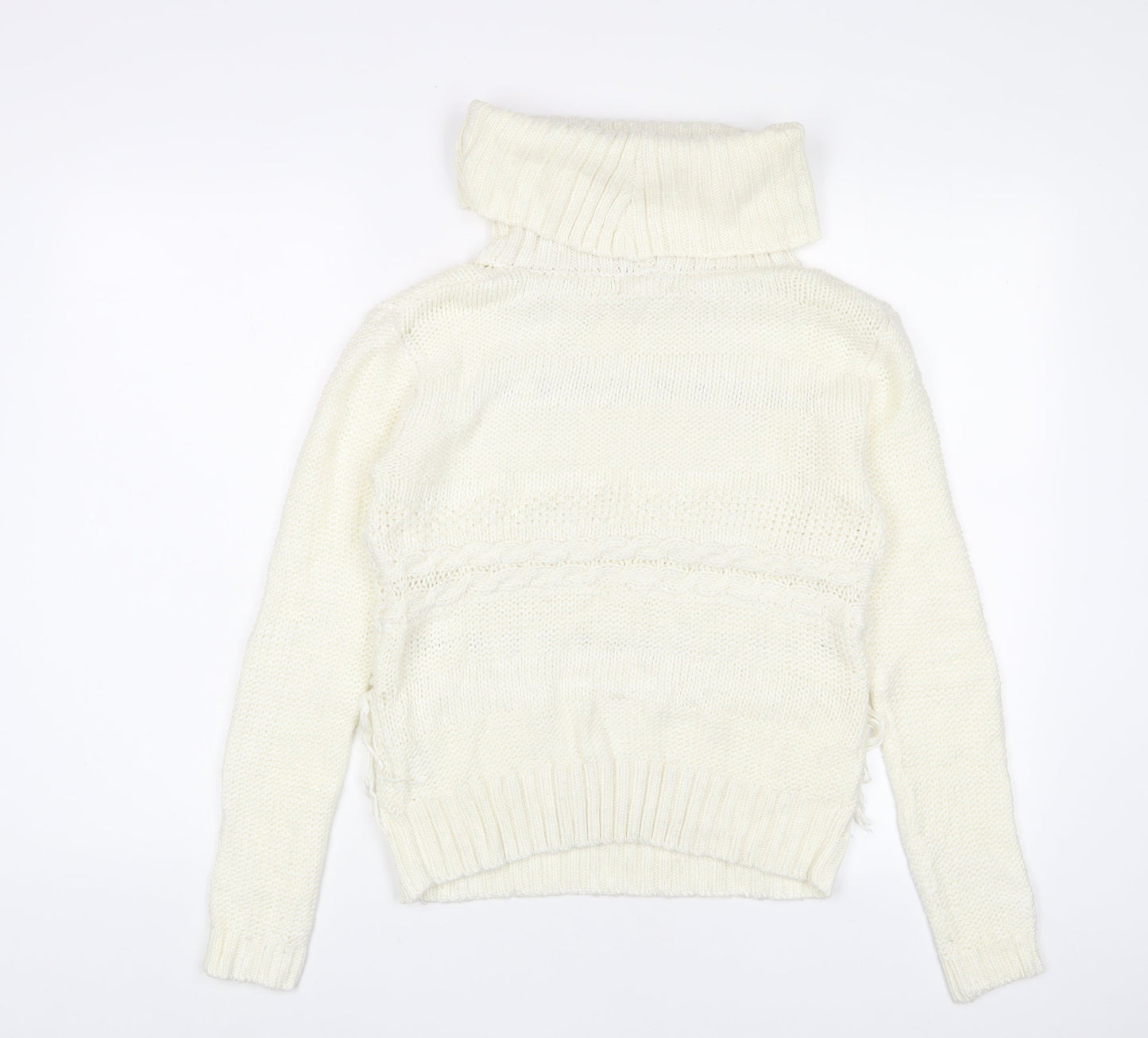 Womens UK Size 8 Urban Bliss White Pullover Jumper