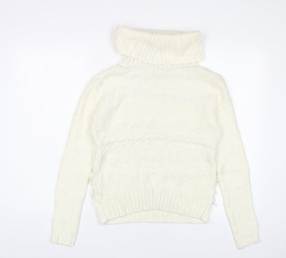 Womens UK Size 8 Urban Bliss White Pullover Jumper