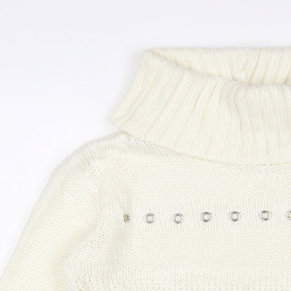 Womens UK Size 8 Urban Bliss White Pullover Jumper