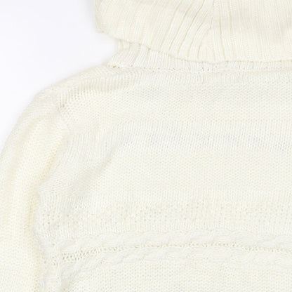Womens UK Size 8 Urban Bliss White Pullover Jumper