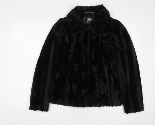 Womens UK Size 10 Debenhams Black Jacket