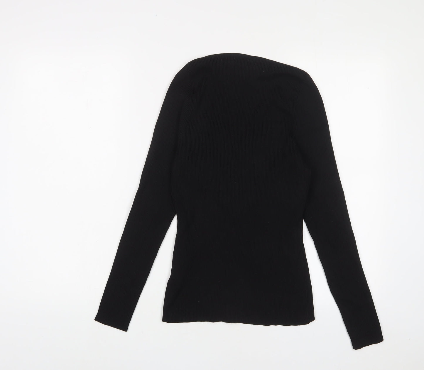 Womens UK Size M H&M Black Pullover Jumper