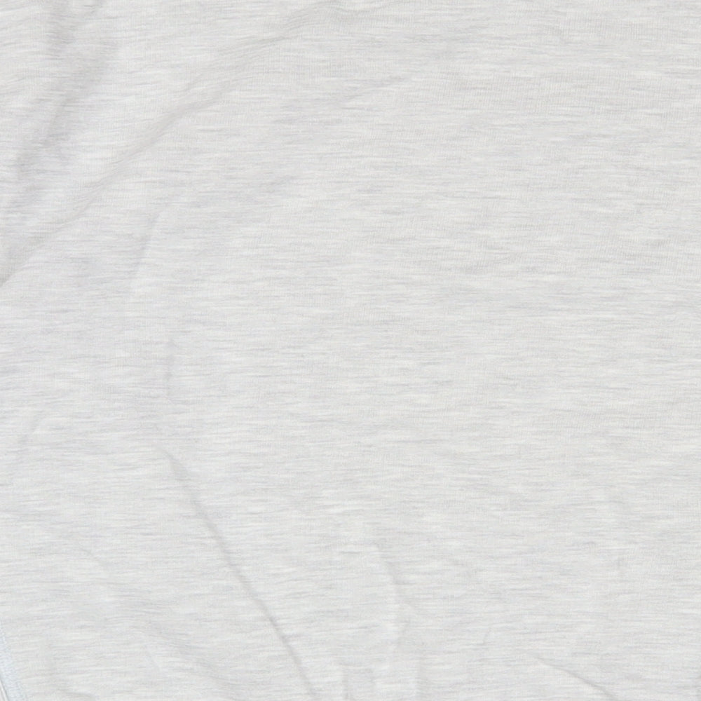 Topman Mens Grey Cotton Pullover Sweatshirt Size L - Oversized