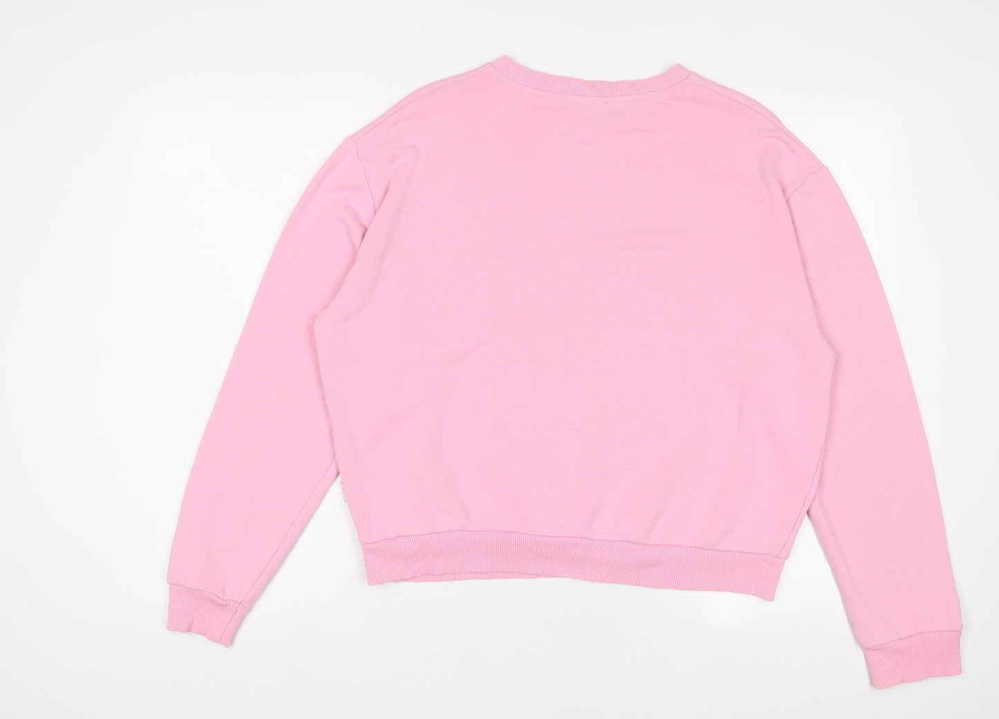 MyNelly Womens Pink Cotton Pullover Sweatshirt Size S Pullover - This is my day off sweatshirt