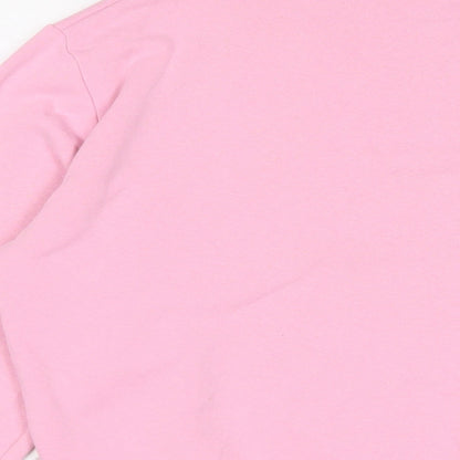 MyNelly Womens Pink Cotton Pullover Sweatshirt Size S Pullover - This is my day off sweatshirt