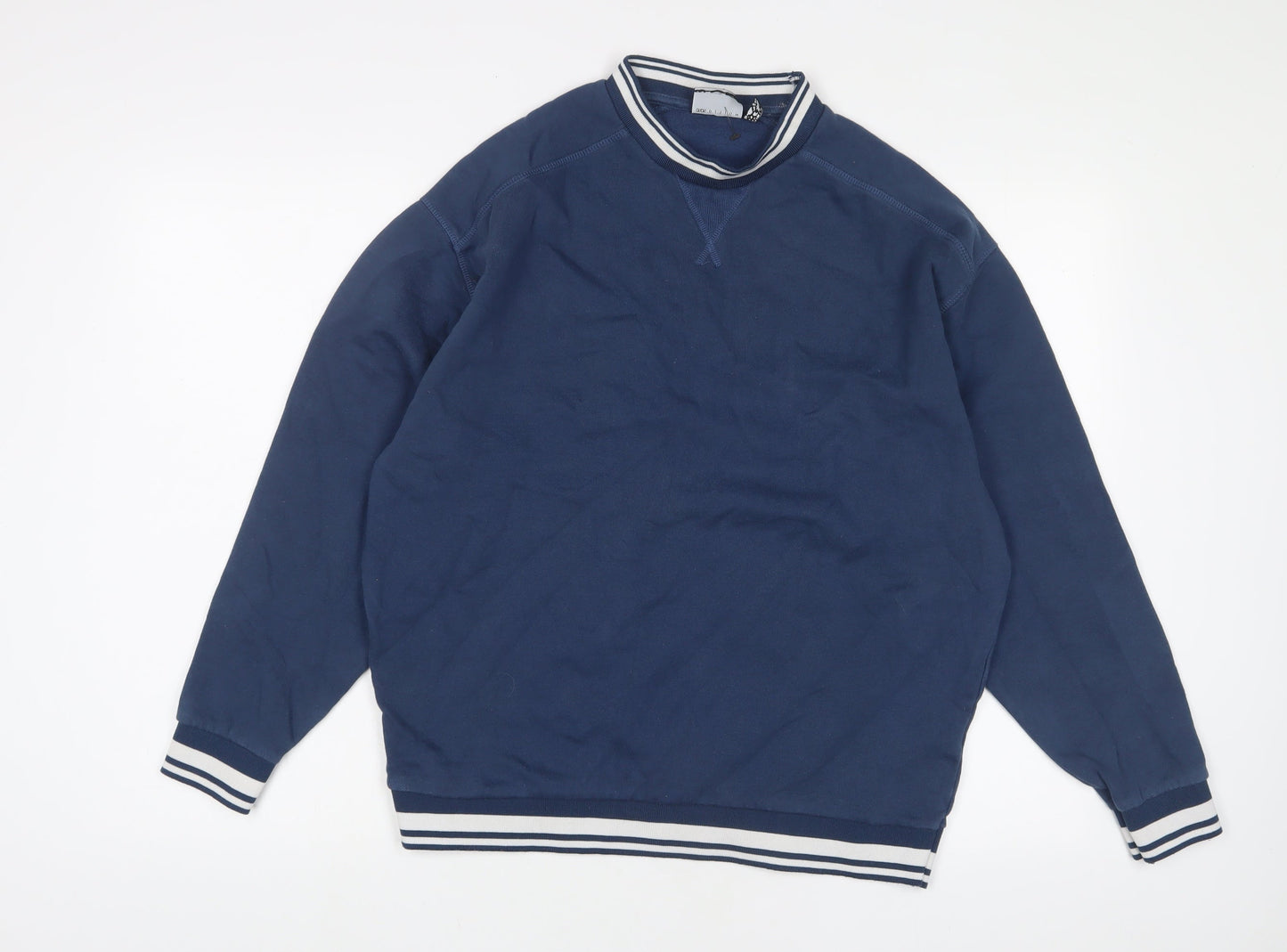 Mens UK Size S ASOS Blue Pullover Sweatshirt