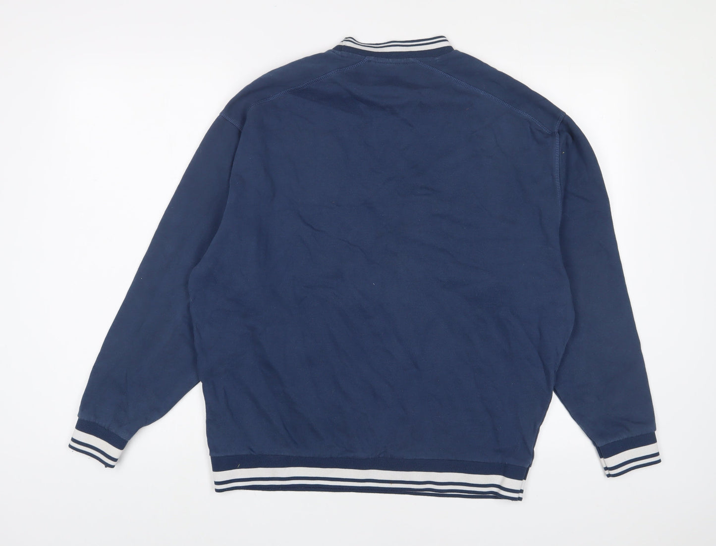 Mens UK Size S ASOS Blue Pullover Sweatshirt