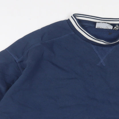 Mens UK Size S ASOS Blue Pullover Sweatshirt