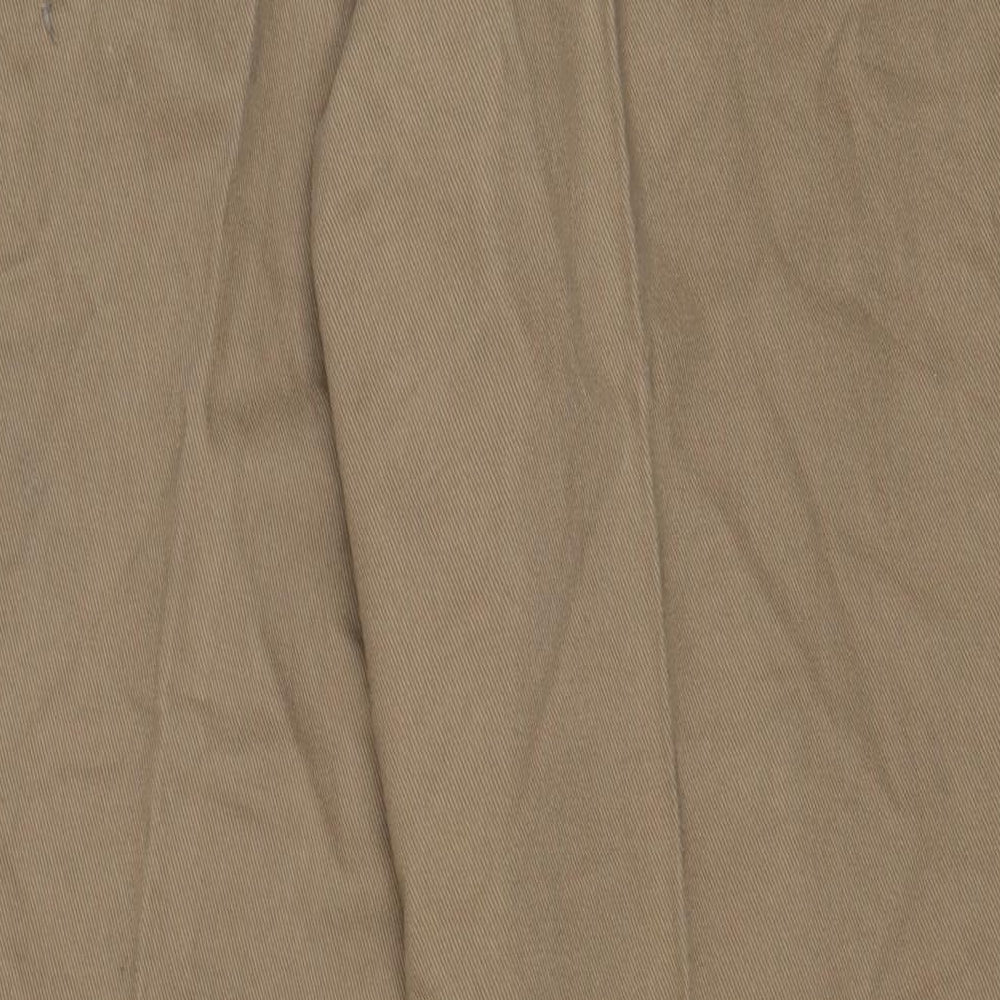 Mens UK Size 34 in Trading-Co Regular Fit Straight Brown Jeans