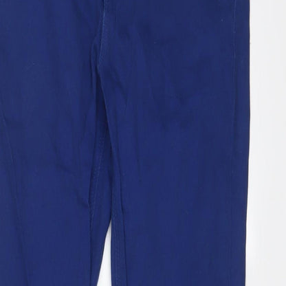 D.Pulse Womens Blue Cotton Skinny Jeans Size 28 in L26 in Regular Zip