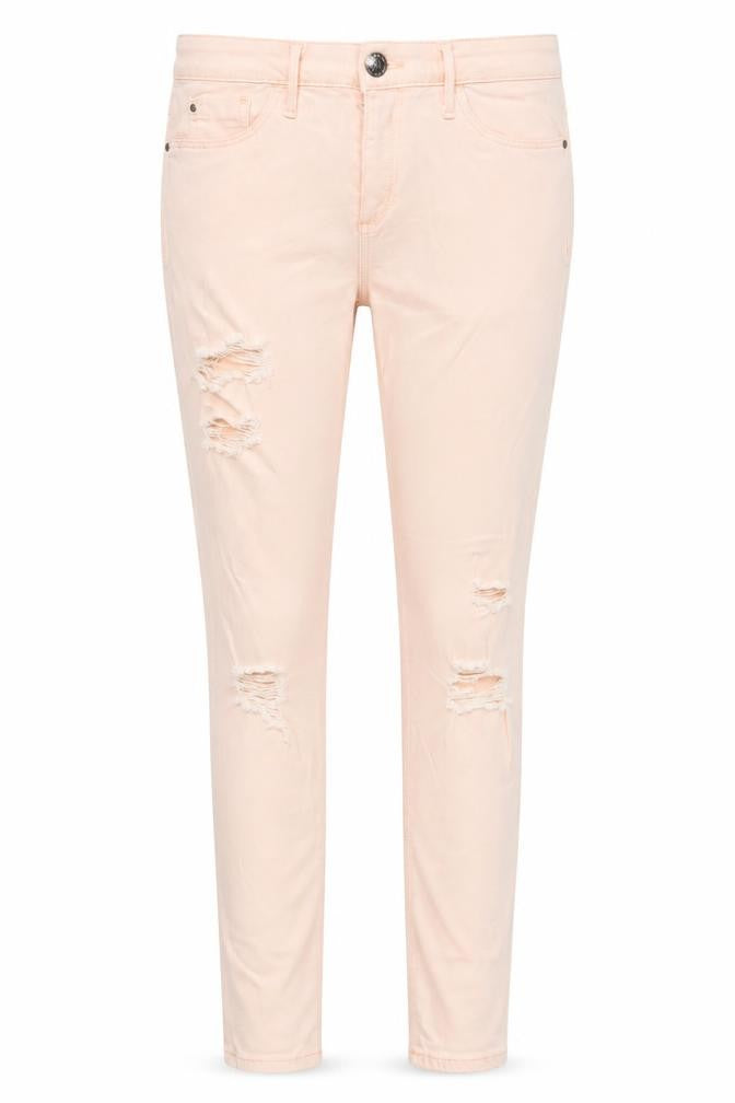 Womens UK Size 12 River Island Regular Fit Skinny Pink Jeans