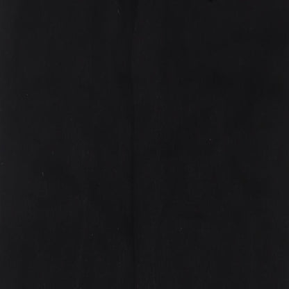 Woodys Mens Black Cotton Straight Jeans Size 30 in L30 in Regular Zip