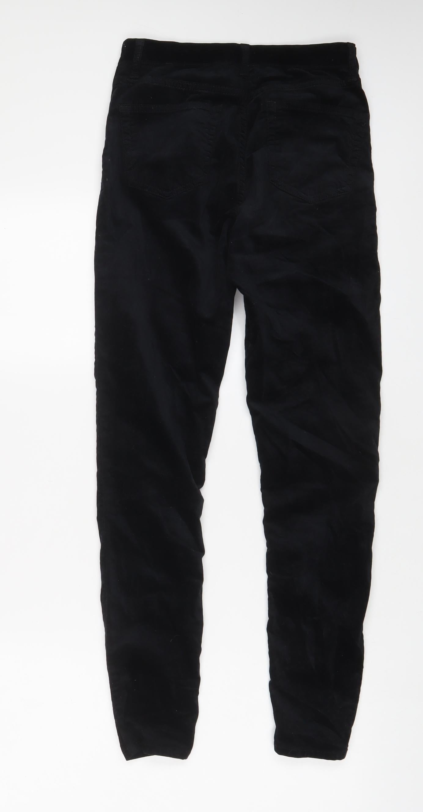 Womens UK Size 26 in Topshop Regular Fit  Black Trousers