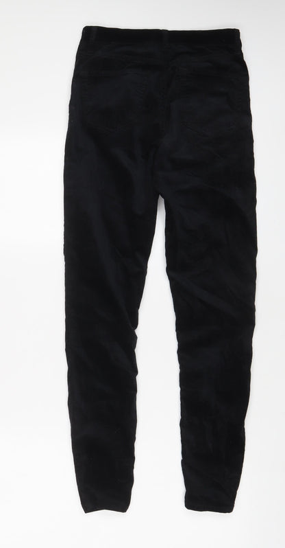 Womens UK Size 26 in Topshop Regular Fit  Black Trousers