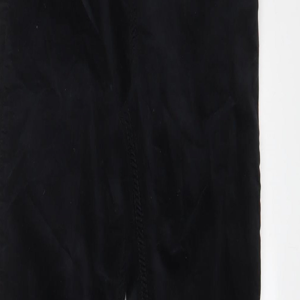 Womens UK Size 26 in Topshop Regular Fit  Black Trousers