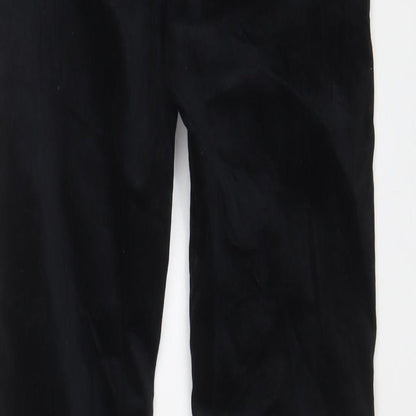 Womens UK Size 26 in Topshop Regular Fit  Black Trousers