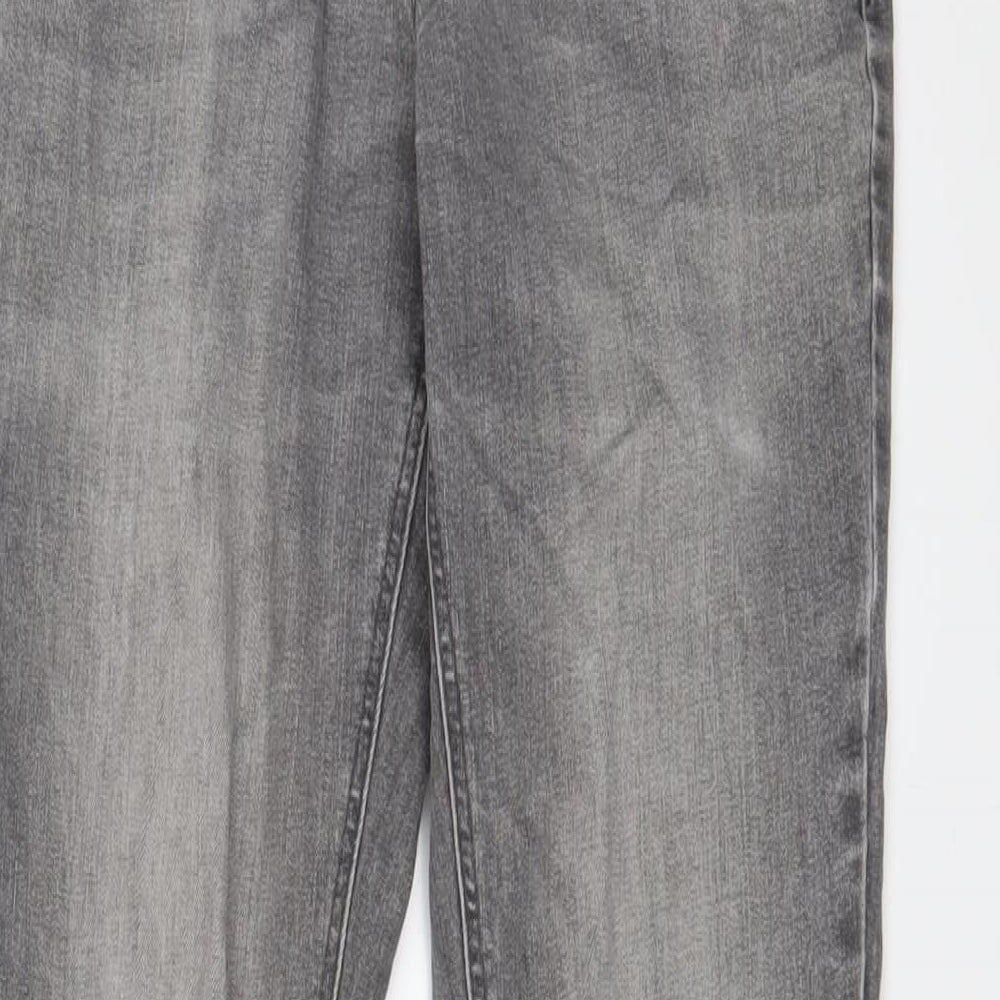 Mens UK Size 26 in NEXT Regular Fit Skinny Grey Jeans