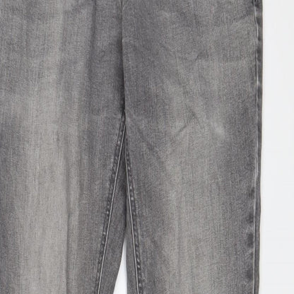 Mens UK Size 26 in NEXT Regular Fit Skinny Grey Jeans