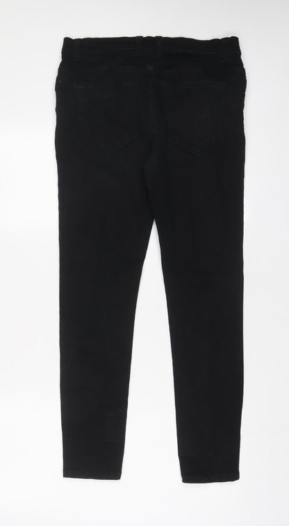 Denim & Co. Mens Black Cotton Skinny Jeans Size 32 in L30 in Regular Zip