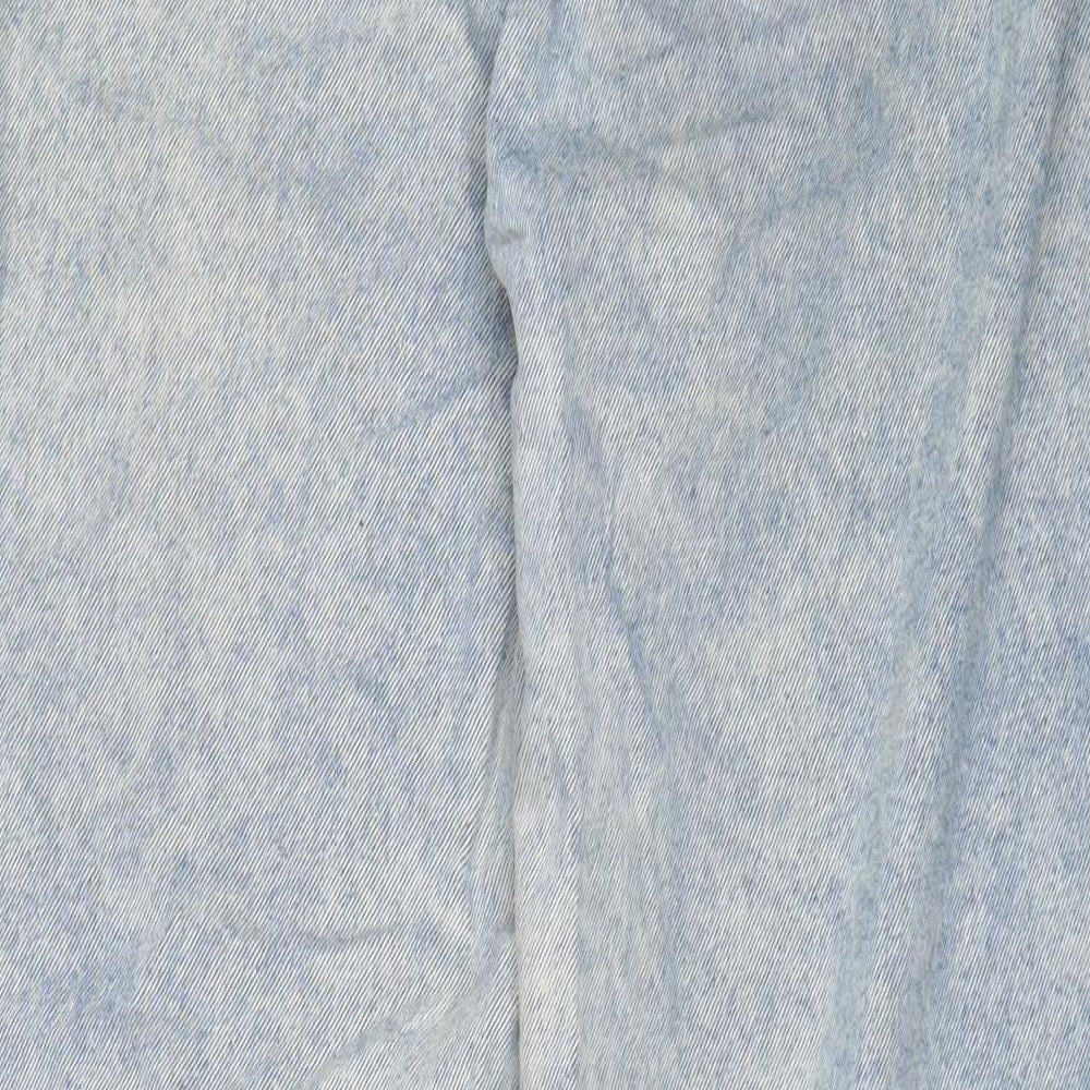 Womens UK Size 30 ASOS Regular Fit Straight Blue Jeans