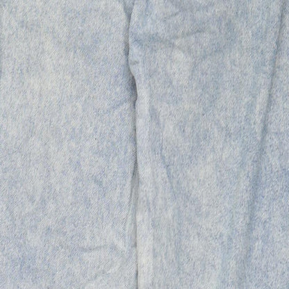 Womens UK Size 30 ASOS Regular Fit Straight Blue Jeans