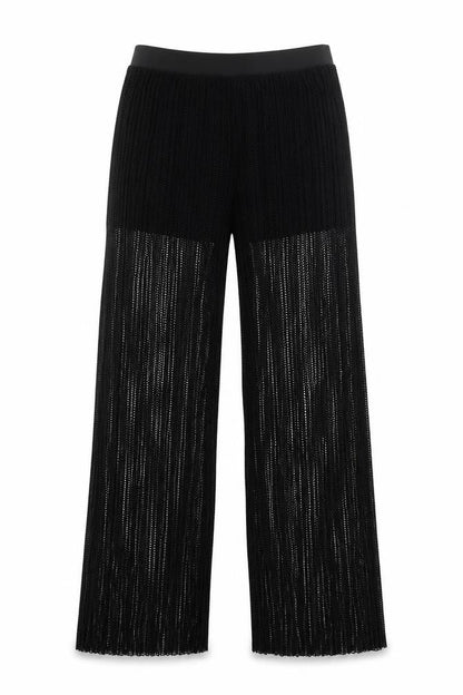 Womens UK Size S Mango Regular Fit  Black Trousers