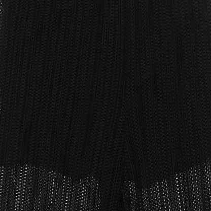 Womens UK Size S Mango Regular Fit  Black Trousers