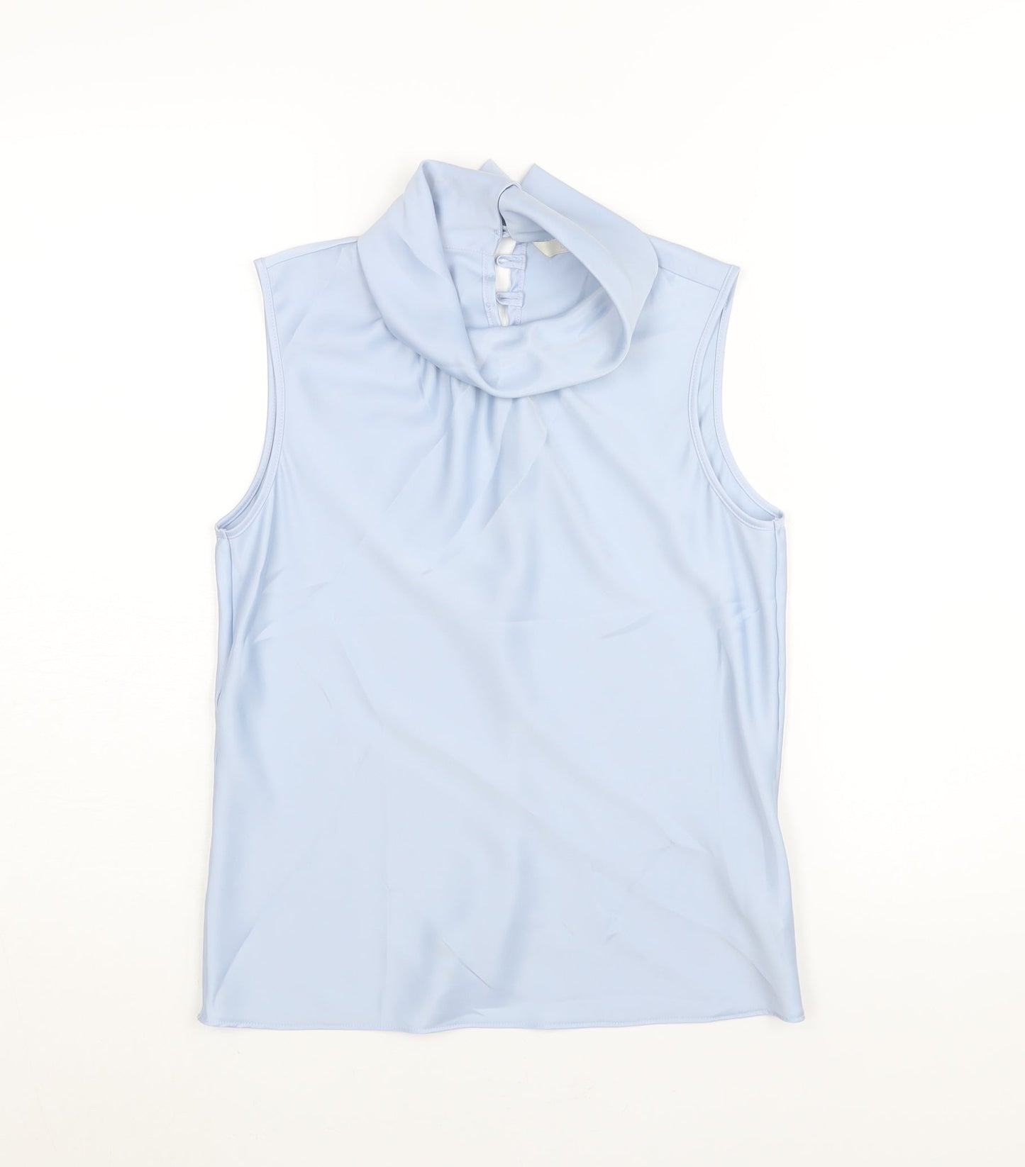 Womens UK Size 10 Marks and Spencer Blue Camisole Blouse