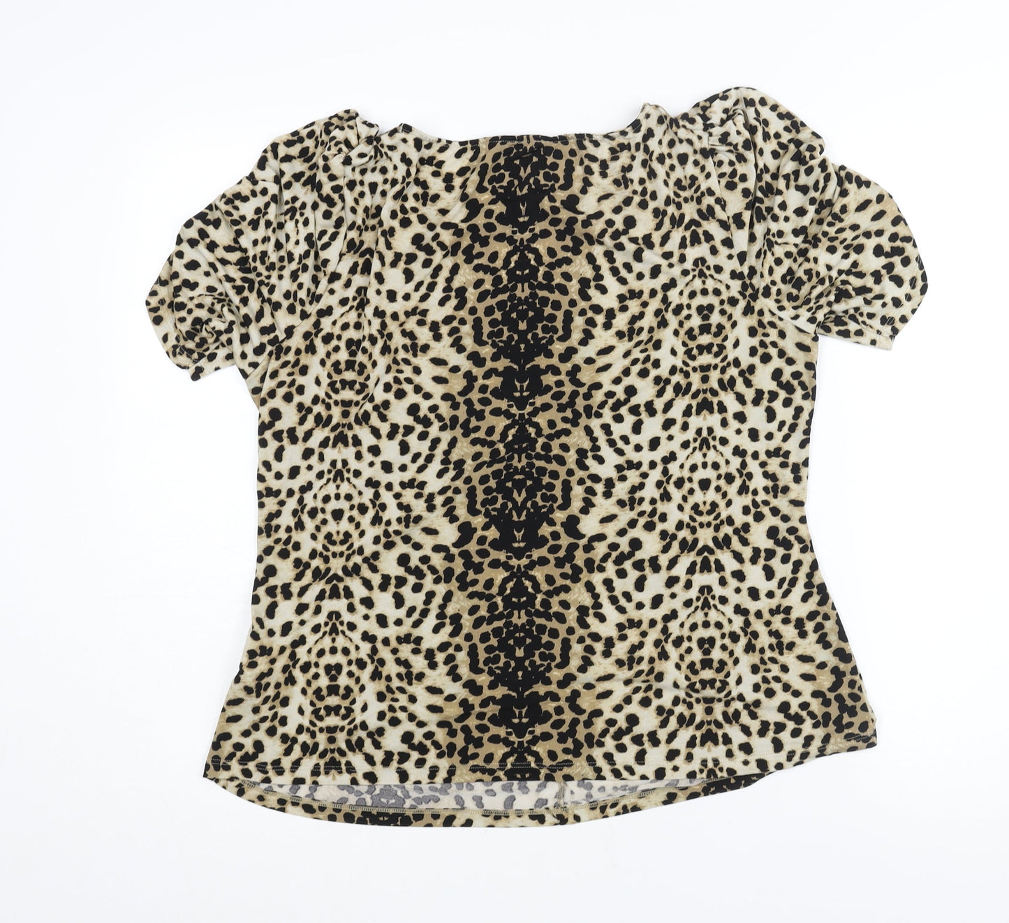 Womens UK Size 18 Marks and Spencer Brown Basic Blouse
