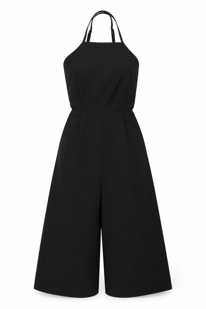 Womens UK Size 6 Missguided One-Piece Black Jumpsuit
