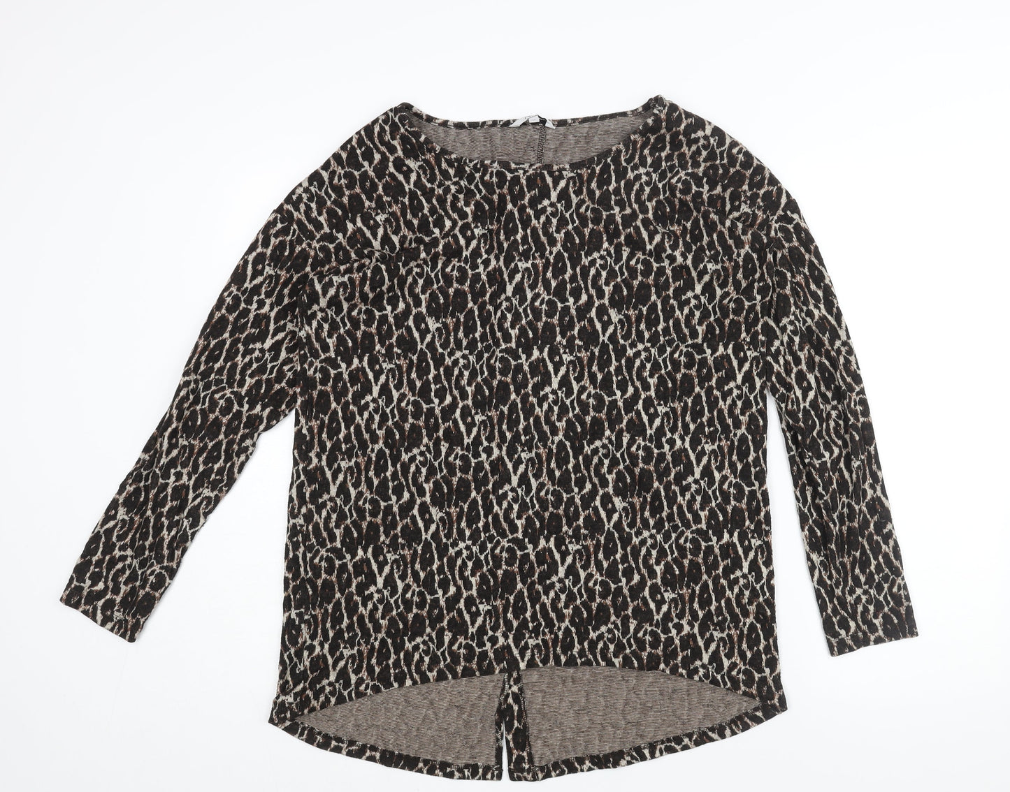 Womens UK Size 12 NEXT Brown Pullover Jumper
