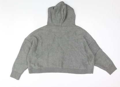 Womens UK Size 18 COLLUSION Grey Pullover Jumper