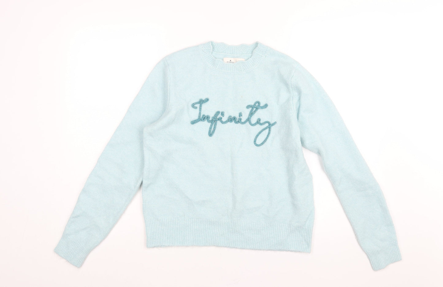 Womens UK Size L Springfield Blue Pullover Jumper