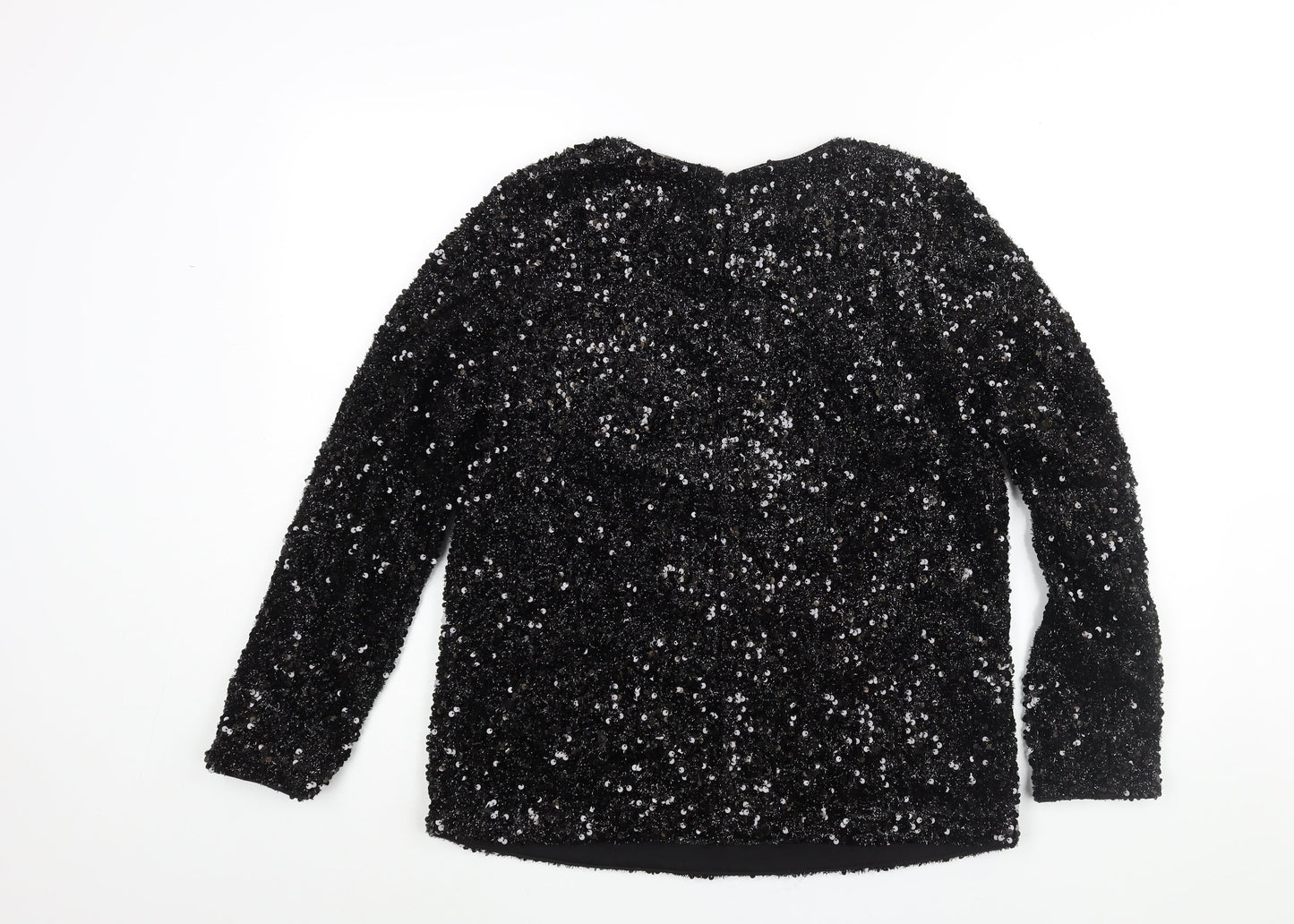 Womens UK Size 16 Wardrobe Black Pullover Jumper
