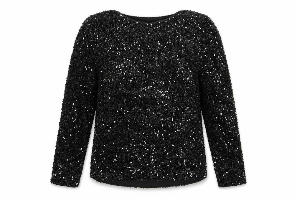Womens UK Size 16 Wardrobe Black Pullover Jumper