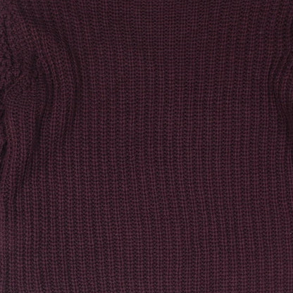 Womens UK Size 8 Select Purple Pullover Jumper