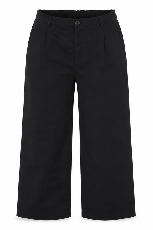 Womens UK Size 18 Divided by H&M Regular Fit  Black Trousers