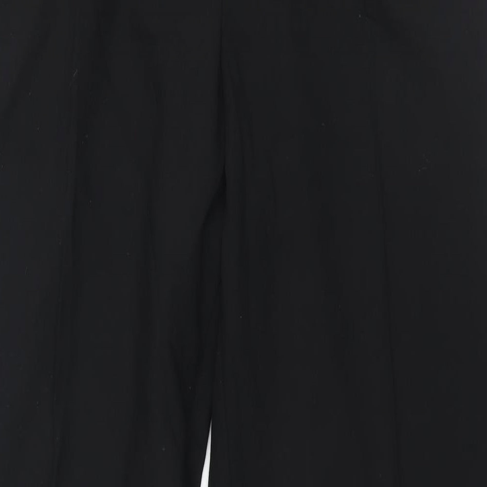 Womens UK Size 14 Marks and Spencer Regular Fit  Black Trousers