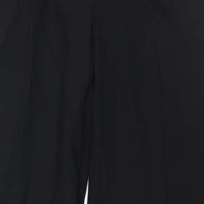 Womens UK Size 14 Marks and Spencer Regular Fit  Black Trousers