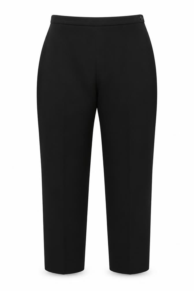 Womens UK Size 16 AMARANTO Regular Fit  Black Trousers