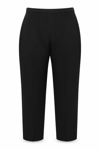 Womens UK Size 16 AMARANTO Regular Fit  Black Trousers